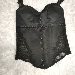 Fredericks of Hollywood Size Small Bustier Black Sexy